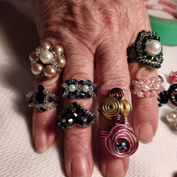 Handcrafted bundle ring various size 5-12 - Picture 15 of 16